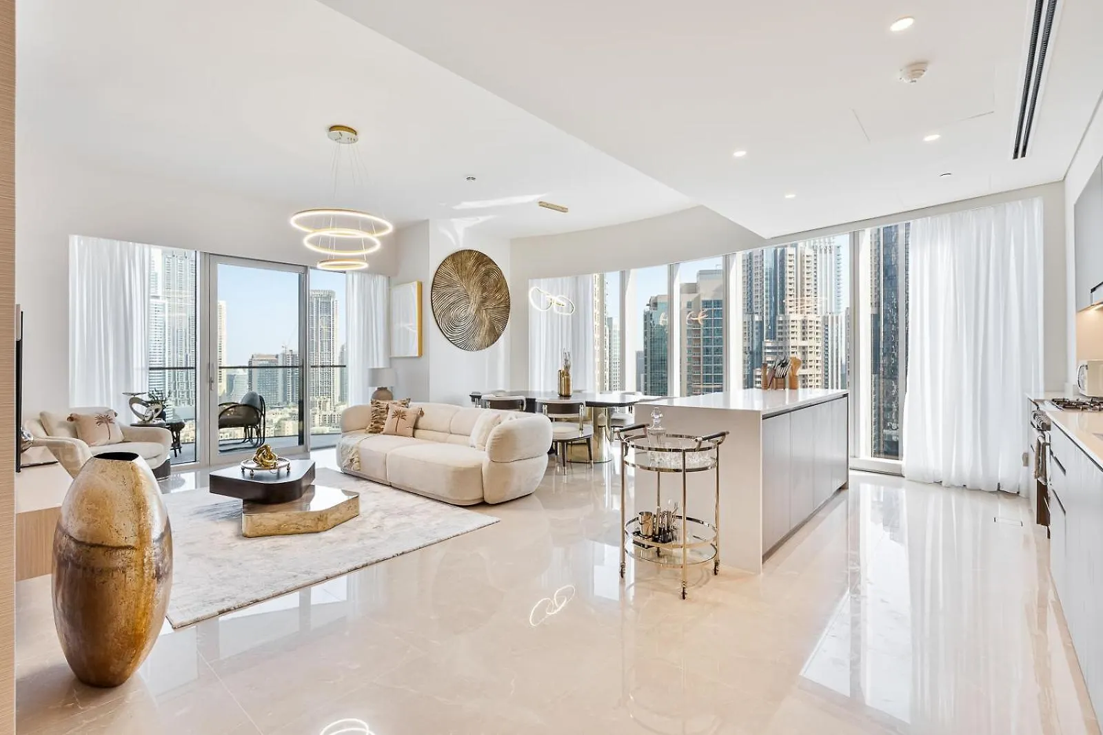 Luxury 3Br Apartment With Burj Khalifa Views Dubai